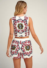 Crop Top Mandala